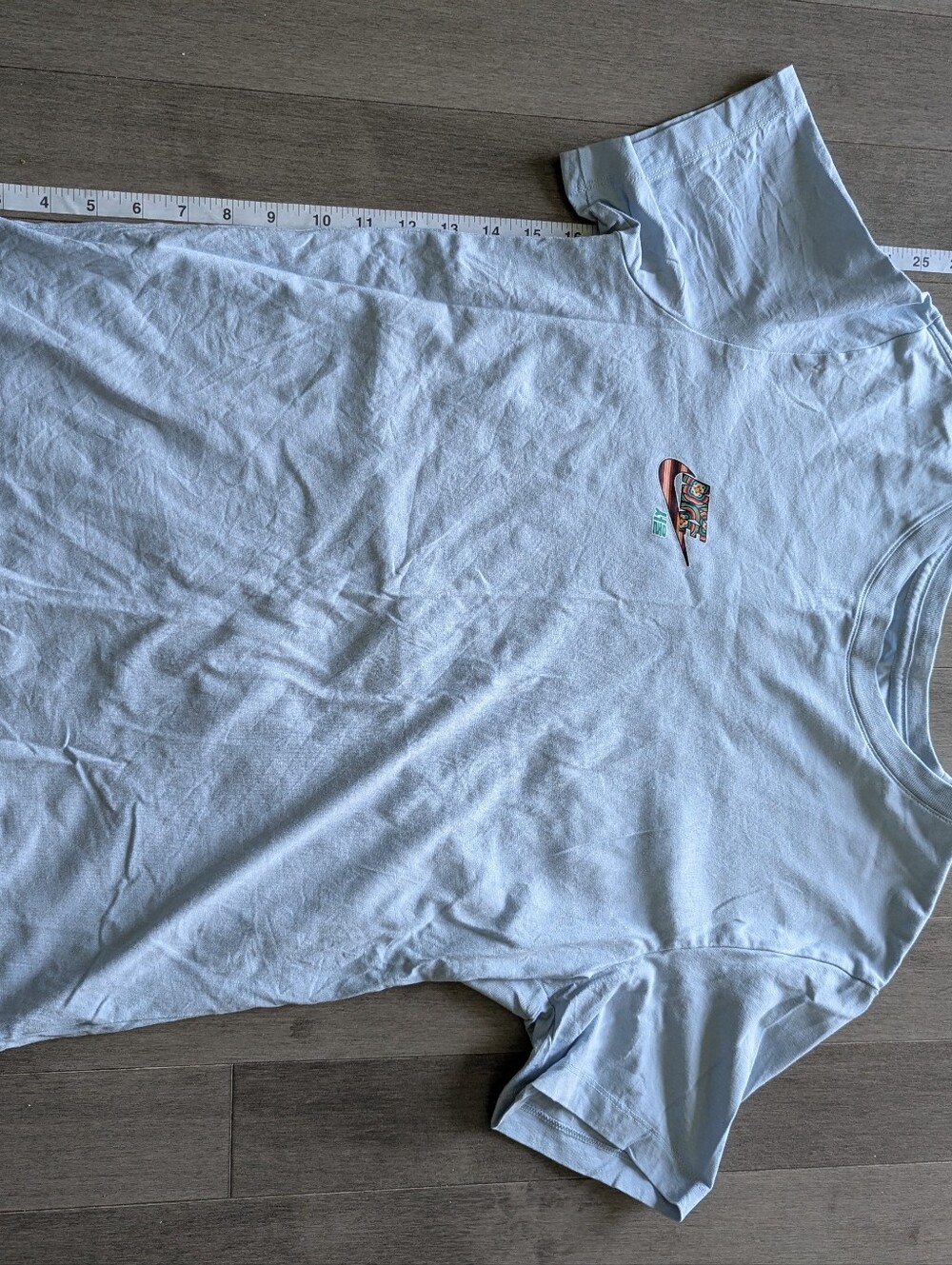 Nike Light Blue Graphic Pocket Tee - Men's Short Sleeve Tokyo Special